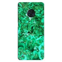 Мраморный чехол на Vivo Nex 3 (VPrint) (Салатный Мрамор)