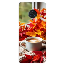 Чехол с уникальным дизайном «Осень с кофе» для Vivo Nex 3