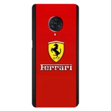 Силиконовый бампер с картинкой машины на Vivo Nex 3 – Ferrari Logo