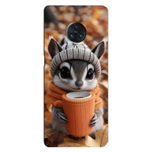 Печатный чехол «Зверята с кофе» для Vivo Nex 3