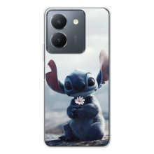 Чохол з малюнком Стіч для Vivo S30 Pro Mini – Стіч з квіткою