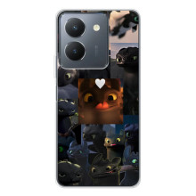 Чохол як приборкати дракона на Vivo S30 Pro Mini – Дракон колаж