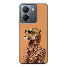 Чехол с принтом стильные животные для С30 Про Мини – Стильный леопард