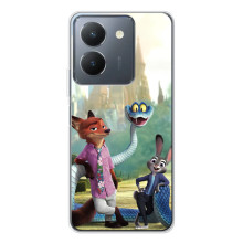 Чехол Зоотрополіс на Vivo S30 Pro Mini – Ник Джуди и змея