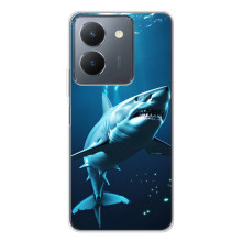 Чехол с картинкой «Хищники» для Vivo S30 Pro Mini – Акула