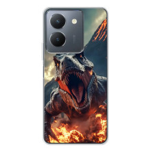 Чехол с картинкой «Хищники» для Vivo S30 Pro Mini – Динозавр