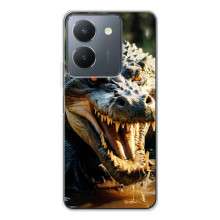 Чехол с картинкой «Хищники» для Vivo S30 Pro Mini – Крокодил