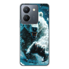 Чехол с картинкой «Хищники» для Vivo S30 Pro Mini – Медведь