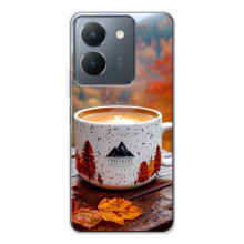 Чохол з унікальним дизайном 'Осінь з кавою' для Vivo S30 Pro Mini – Кава на природі