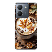 Чохол з унікальним дизайном 'Осінь з кавою' для Vivo S30 Pro Mini – Пряна кава