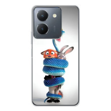 Силіконовий чохол з принтом Зоотрополіс для Vivo S30 Pro Mini – Змія Зоо