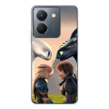 Чехол как приручить дракона на Vivo S30 – Гикавка и Астрид