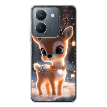 Яркий чехол для Vivo S30 с Зимними Оленятами – Оленёнок