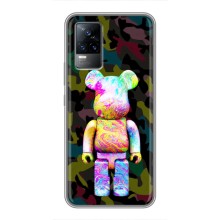 Чехлы для Vivo S9 - Bearbrick Louis Vuitton (PREMIUMPrint) (Яркий Bearbrick)