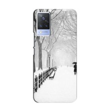 Чехлы на Новый Год Vivo S9 – Снегом замело