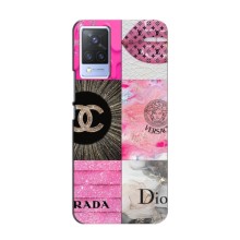 Чехол (Dior, Prada, YSL, Chanel) для Vivo S9 (Модница)