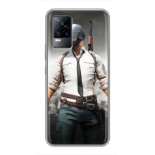 Силиконовый чехол с картинкой "Герой Pubg" на Vivo S9 – Пабг