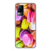 Чохол з зображенням смачної їжі для Vivo S9 – Макаруни