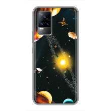 Чохол (ТПУ) з планетами на Vivo S9 (Вид з космосу)