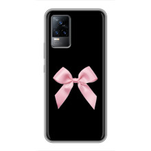 Чехол банты для Vivo S9 – Бант на черном