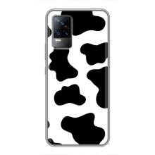 Чохол з принтом корови на ВайВО С9 – Чорний принт