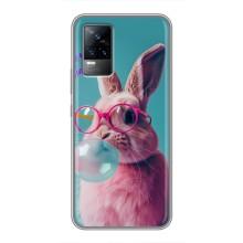 Чохол з принтом стильні тварини для ВайВО С9 – Кролик в окулярах