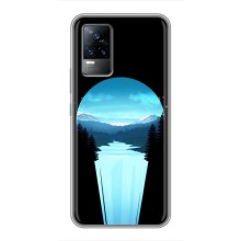 Літній Чохол на Vivo S9 – Синій Водоспад