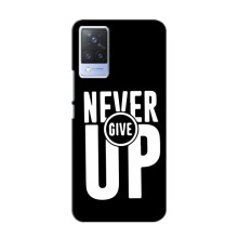 Силиконовый Чехол на Vivo S9 с картинкой Nike (Never Give UP)