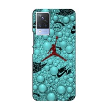 Силиконовый Чехол Nike Air Jordan на Виво С9 (Джордан Найк)