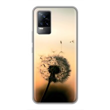 Силиконовый Чехол с одуванчиками на Vivo S9 (Роздумаханый одуванчик)