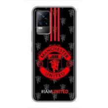 Чехол Манчестер Юнайтед для Виво С9е (AlphaPrint) (лого МЮ)