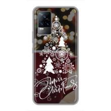 Різдвяні Чохли для Vivo S9e (VPrint) (Ялинка яскрава)