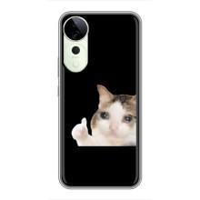 Бампер с принтом Мемы для Vivo T3 Ultra – Кот в слезах
