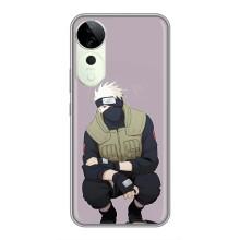 Чехлы Персонажи Аниме Наруто для Vivo T3 Ultra (AlphaPrint) – Какаши