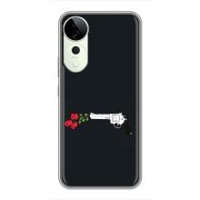 Чехлы (ART) Цветы на Vivo T3 Ultra (VPrint) (Неожиданные цветы)