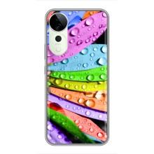 Чехлы (ART) Цветы на Vivo T3 Ultra (VPrint) (Семицветик)