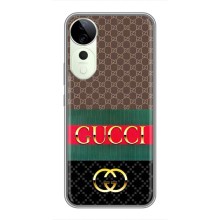 Чехлы Бренд GUCCI для Vivo T3 Ultra (Стиль GUCCI)