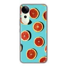 Чехлы с Фруктами для Vivo T3 Ultra (VPrint) – Грейпфрут