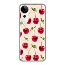 Чехлы с Фруктами для Vivo T3 Ultra (VPrint) – Вишня