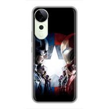 Чехлы с героями Марвел Vivo T3 Ultra (VPrint)