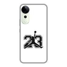 Чехлы для Vivo T3 Ultra - с картинкой JORDAN (AlphaPrint) (Jordan 23)