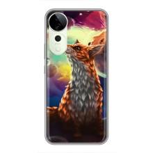 Чохли з картинкою Лисичка для Vivo T3 Ultra (VPrint) – Лисичка в космосі