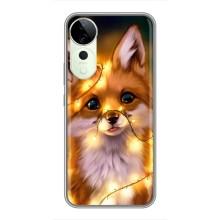 Чохли з картинкою Лисичка для Vivo T3 Ultra (VPrint) – Лисичка в гірляндах