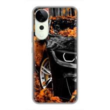 Чехлы с Машинами на Виво Т3 Ультра (VPrint) – Черная Машина