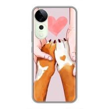 Чохли з собаками для Vivo T3 Ultra (VPrint) – Любовь до собак