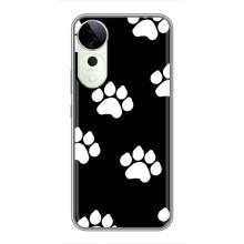 Чохли з собаками для Vivo T3 Ultra (VPrint) – Сліди собаки