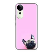 Чохли з собаками для Vivo T3 Ultra (VPrint) – Смішна собака