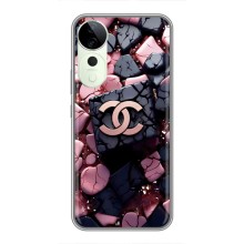 Чехол (Dior, Prada, YSL, Chanel) для Vivo T3 Ultra (Шанель)