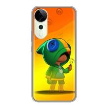 Чехол для Vivo T3 Ultra Бравл Старс (VPrint) – Хлопчик Леон