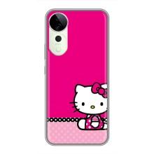 Чехол для Ребёнка на Виво Т3 Ультра (VPrint) – Girl KITTY